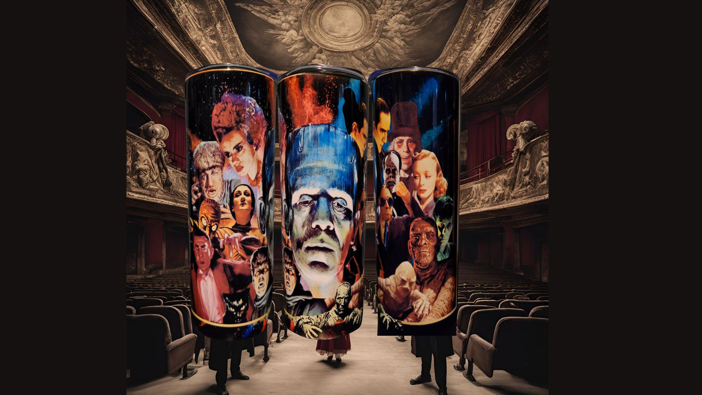 Classic Horror Monster Tumblers