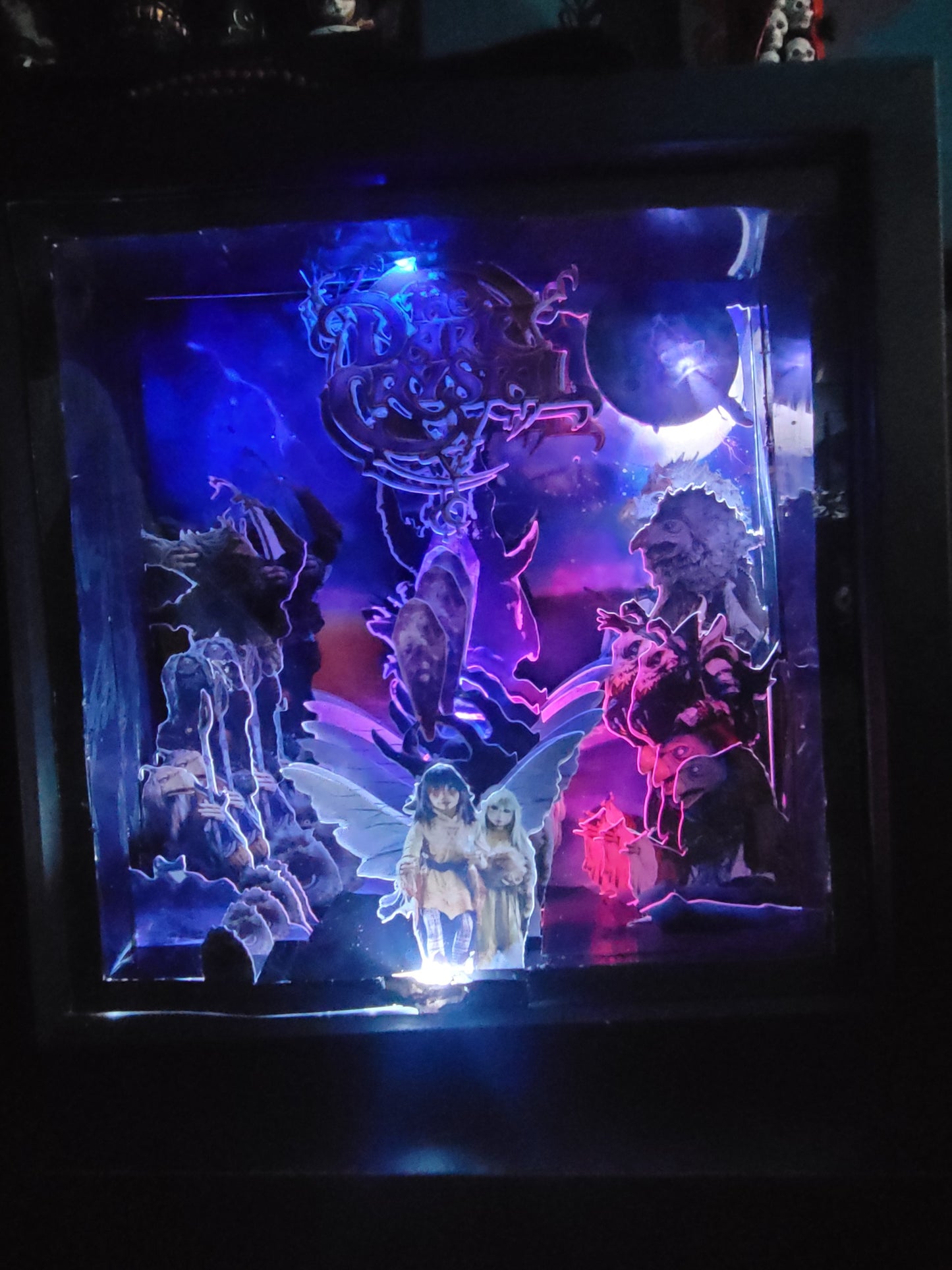 Ultimate Dark Crystal 3-D Art Light Box!