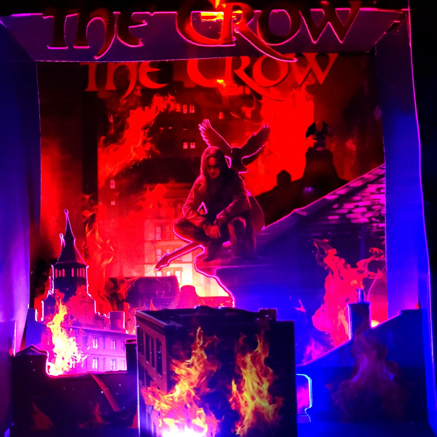 Ultimate Crow 3-D Art Light Box!