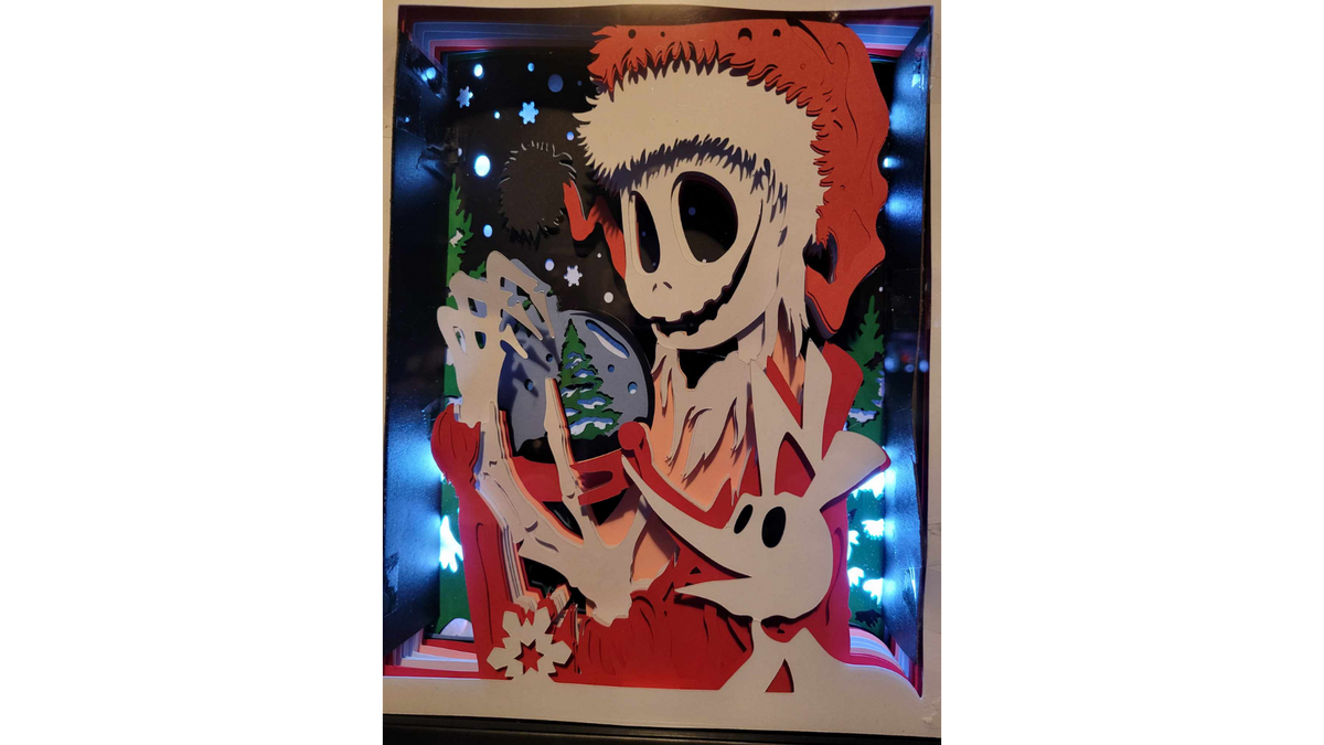 Nightmare Before Christmas 3-D LED LightBoxes