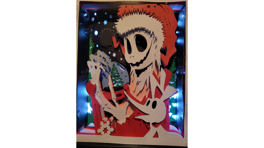 Nightmare Before Christmas 3-D LED LightBoxes