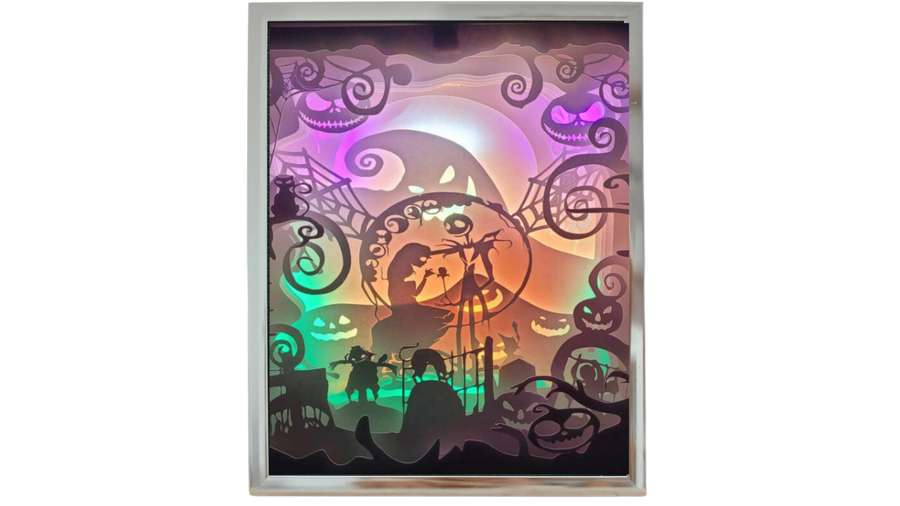 Nightmare Before Christmas 3-D LED LightBoxes