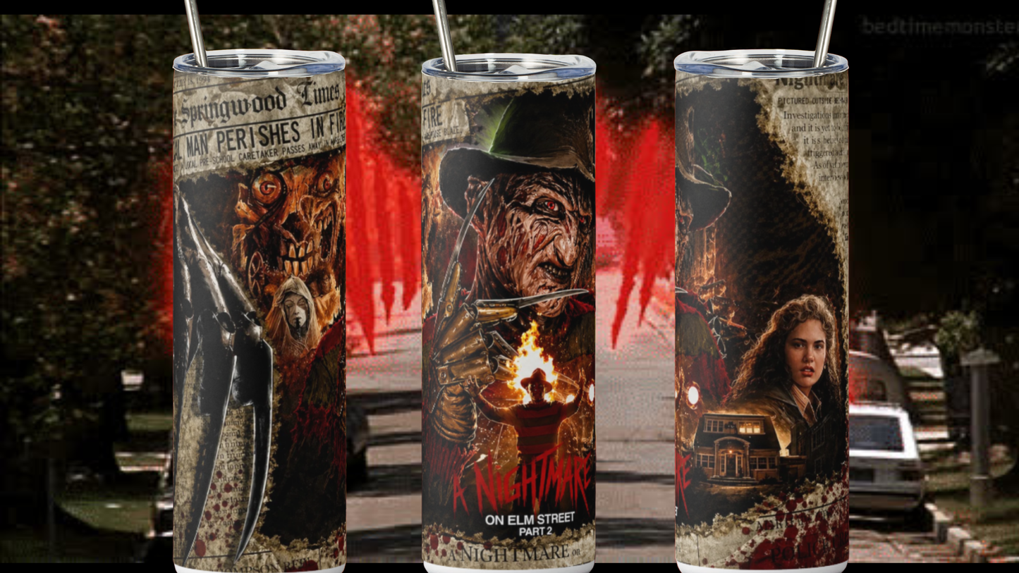 1980-1989 Horror Tumblers