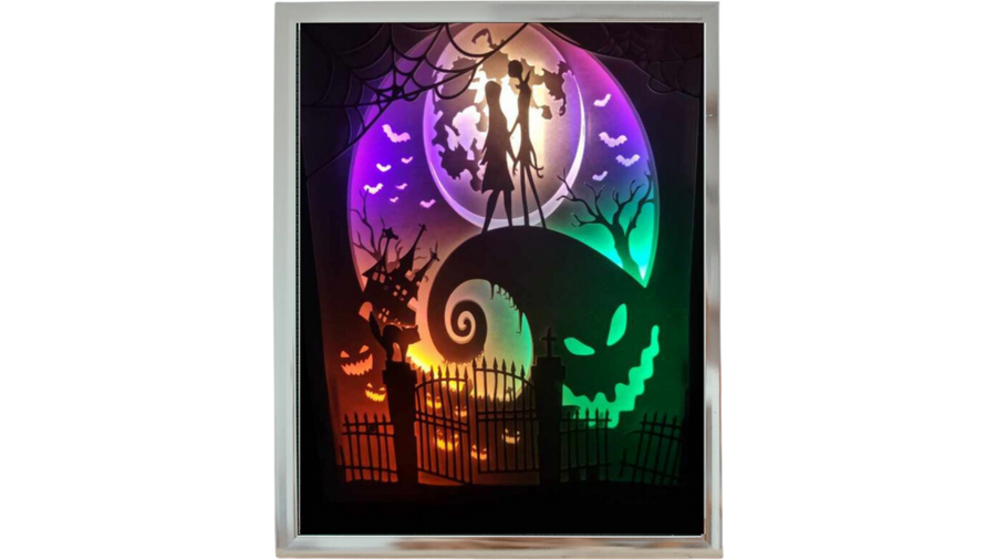 Nightmare Before Christmas 3-D LED LightBoxes
