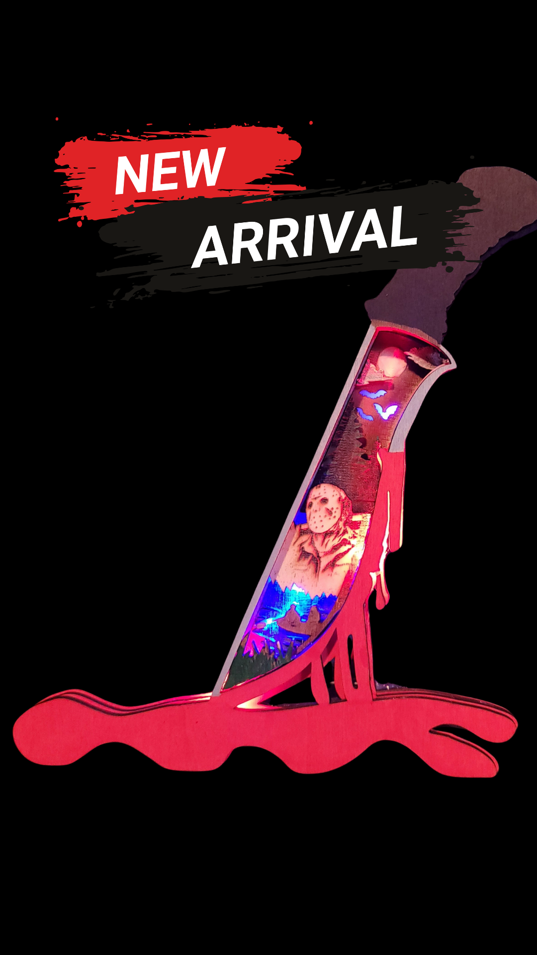 3-D Wooden Illuminated Art Pieces