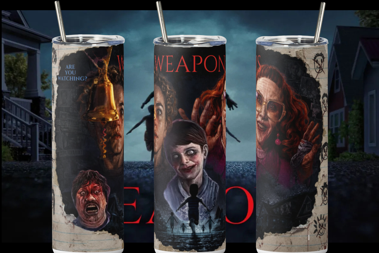2000-Present Modern Horror Tumblers